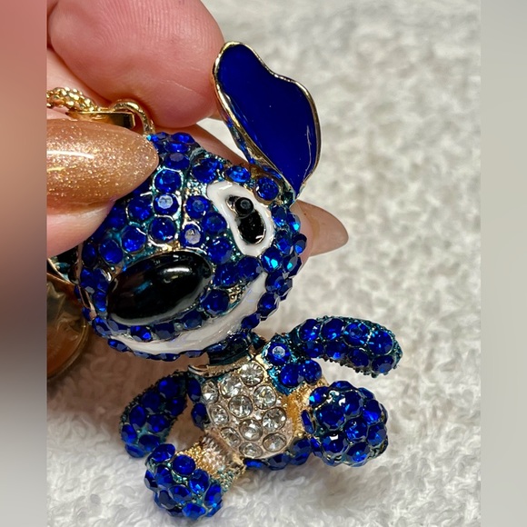 Stitch from lilo and stitch stunning blue rhinestone and enamel - Picture 12 of 15